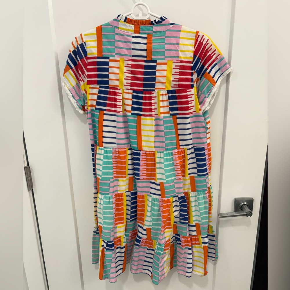 Thml Tiered Multicolor Geometric Pattern Mini Pea… - image 8